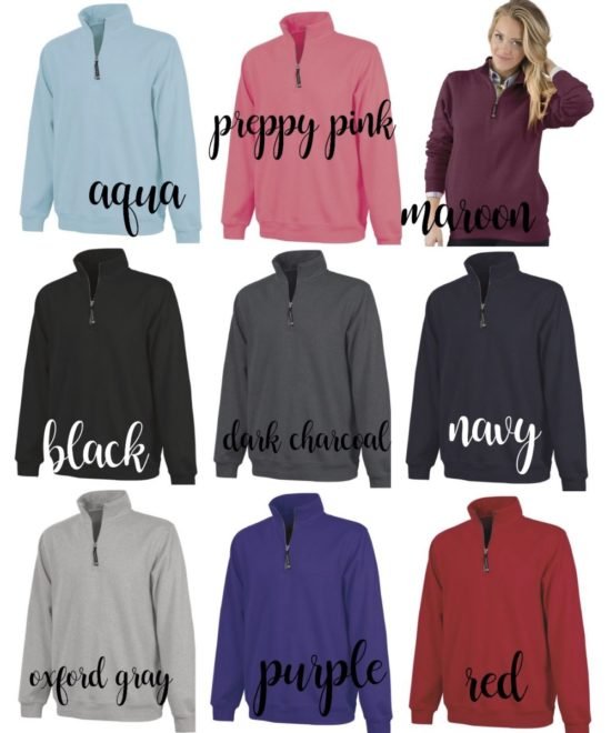 Monogrammed Charles River Pullover – Sew Happy Tn