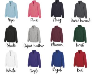 Monogrammed Charles River Pullover – Sew Happy Tn